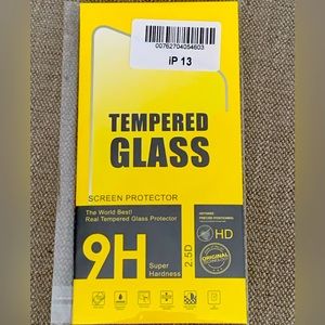 IPhone 13 Tempered Glass Screen Protector - Brand New Never Opened